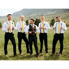 Men's Floral Tie Groom Wedding Accessories Festivals Birthday Holiday Ties