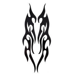 Flame Car Sticker Set for Bumper Hood Rearview Mirror Head Cover Scratches