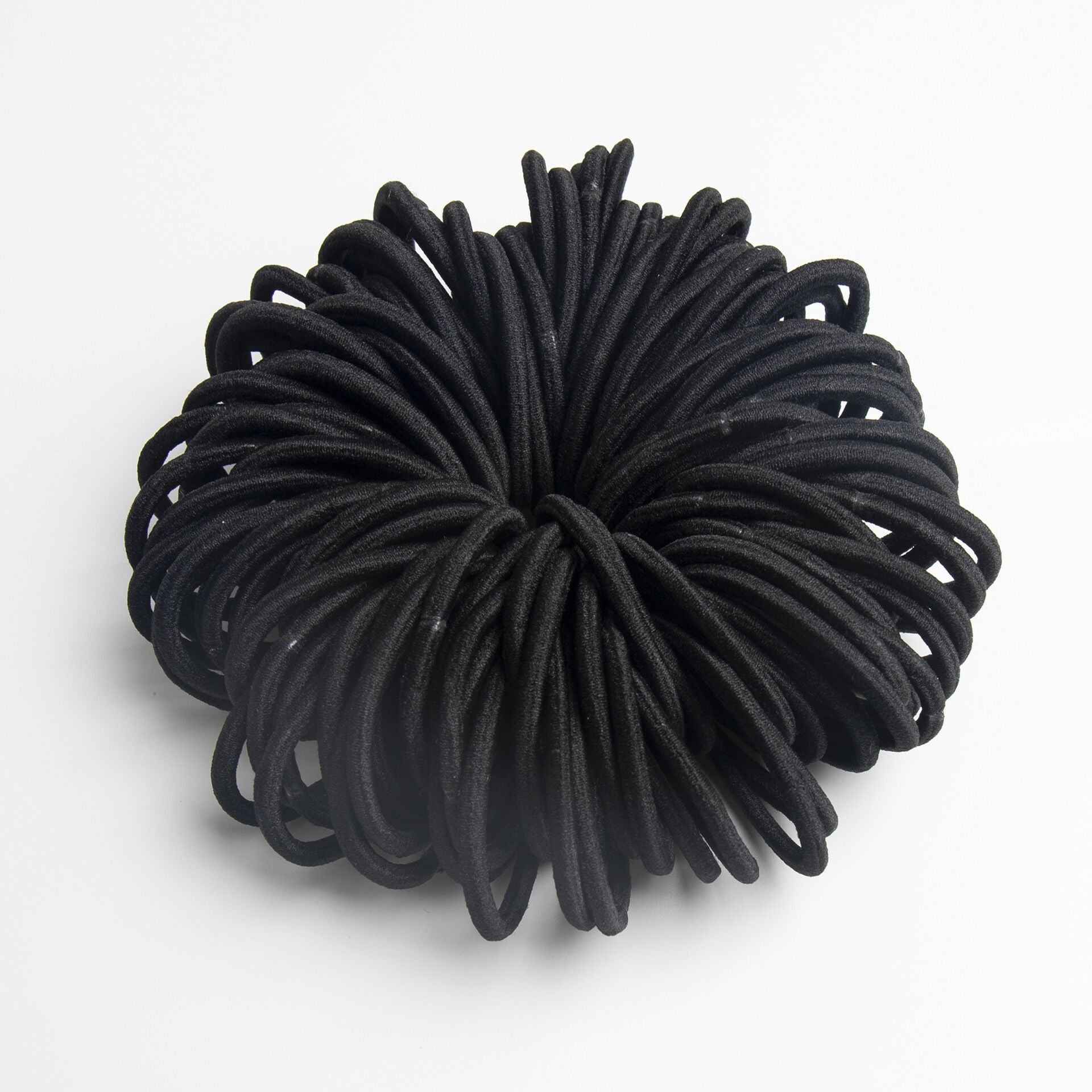 50pcs Solid Rubber Band Ponytail Hair Rope Hair Accessories
