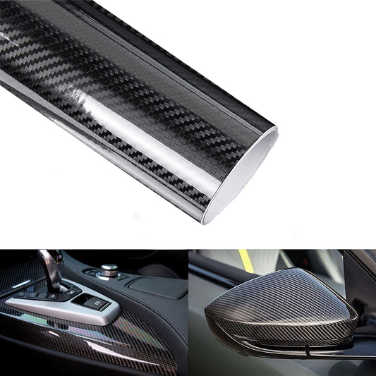 5D Carbon Fiber Vinyl Film High Glossy Wrap Waterproof & Durable