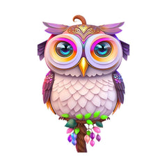 Men's Owl DIY Thermal Patches Heat Transfer Vinyl Film
