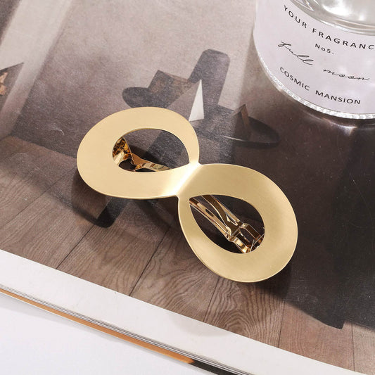 Large 8-Shaped Ponytail Clip for Women