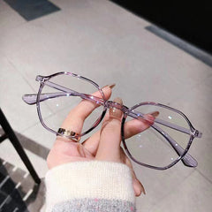 Polygonal Reading Glasses 2489 Anti Lenses for Men & Women
