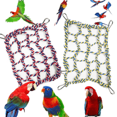 Woven Climbing Toy for Parrots - Ideal Playground for Your Bird