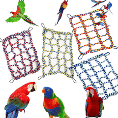 Woven Climbing Toy for Parrots - Ideal Playground for Your Bird