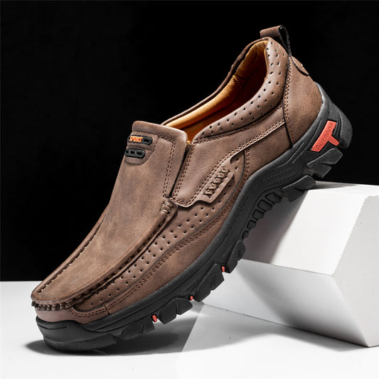 Durable Lightweight Plus Size Men's Hiking Shoes Slip Resistant