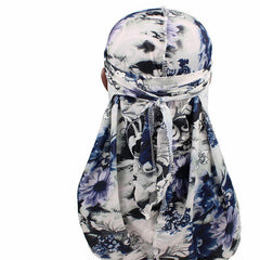 High Elastic Print Pirate Hat Chemotherapy Cap Spandex Durag