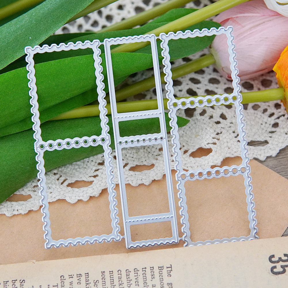 Metal Cutting Dies Border Card Paper Craft DIY Template Album Embossing