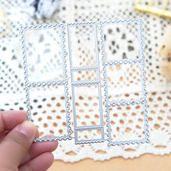 Metal Cutting Dies Border Card Paper Craft DIY Template Album Embossing