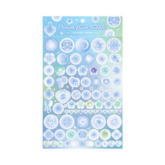 DIY Bubble Guka Sticker Bottoming Journal Stickers