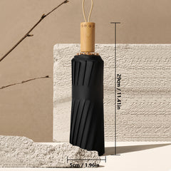 16 Ribs Windproof Folding Umbrella with Aluminium Frame