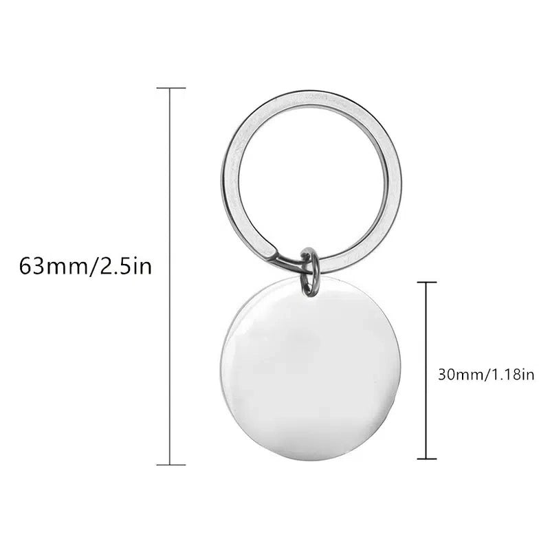 Stainless Steel Tree Key Chain - Stylish Bag Purse Wallet Car Accessory