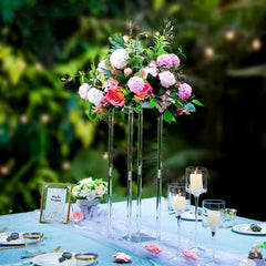 Crystal Acrylic Vases for Elegant Occasions