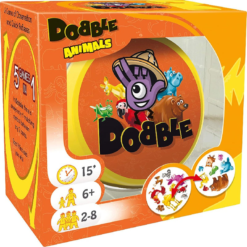 Asmodi Doble Animals Card Game Ages 6 Players Ages 2 8 15 Minutes