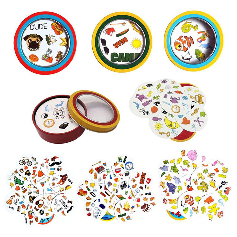 Asmodi Doble Animals Card Game Ages 6 Players Ages 2 8 15 Minutes