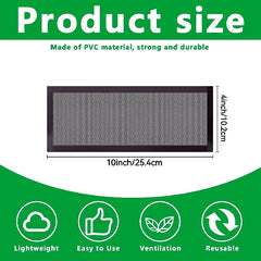 4pcs Magnetic Air Vent Screen Mesh Floor Register Trap Cover