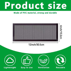 4pcs Magnetic Air Vent Screen Mesh Floor Register Trap Cover