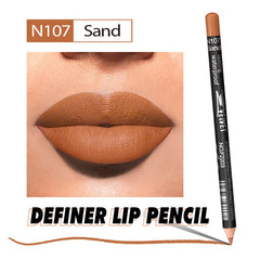 Waterproof Matte Lip Liner Pen Long Lasting Non Sticky Lipstick