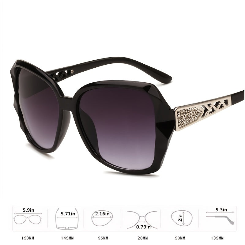 Large Butterfly Sunglasses Women Casual Jelly Gradient Glasses UV400