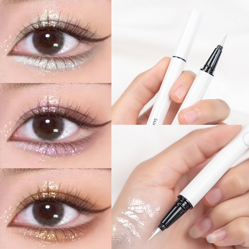 Diamond Glitter Eyeliner Pen Waterproof Brightening Eyeshadow Liquid