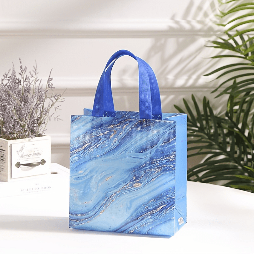 Elegant Marble Tote Gift Bag