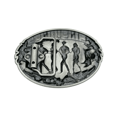 Antique Electroplated Belt Buckle For Men Western Cowboy Punk Hip Hop