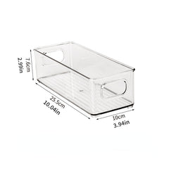 Transparent Fruit and Veg Storage Box Refrigerated and Organized
