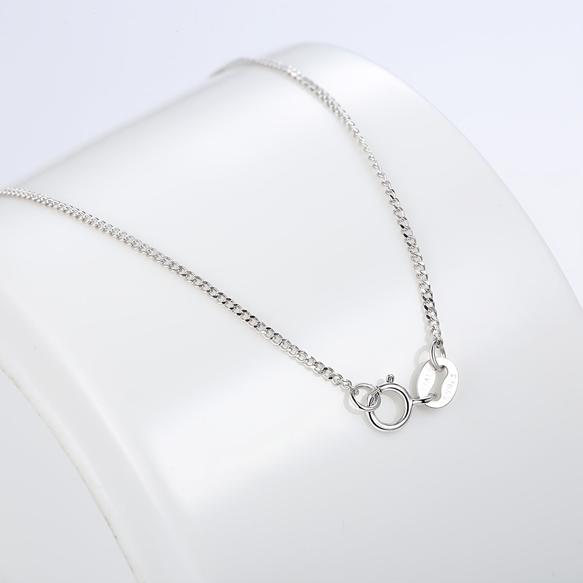 925 Sterling Silver Necklace Chain Minimalist Style