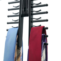 Adjustable Storage Rack With 20 Hooks for Home Cabinet Closet