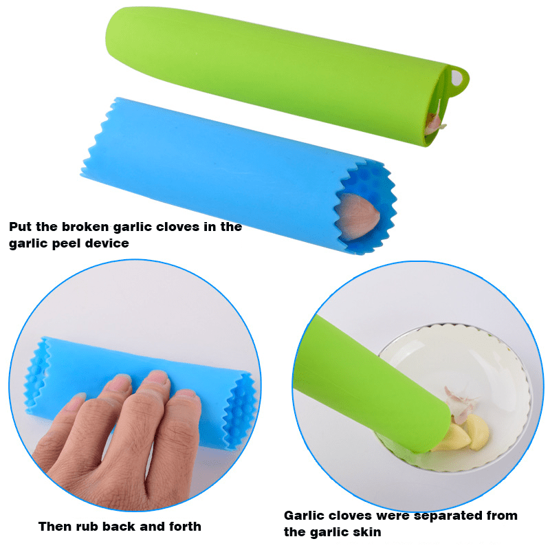 Silicone Garlic Roller Peeler for Easy Peeling