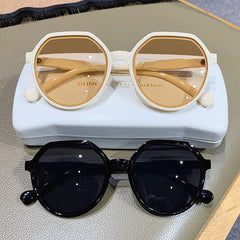 Round Sunglasses For Women Men Polarized UV400