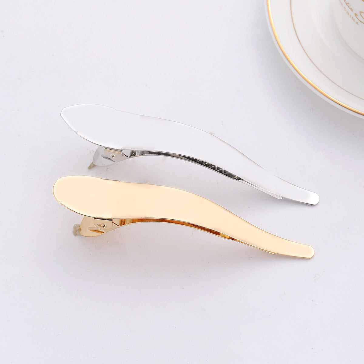 Alloy Hair Accessories French Hair Clip High Ponytail Clip