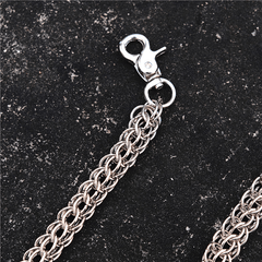 Motorcycle Cars Keychain Metal Wallet Belt Chain Long Punk HipHop Jewelry