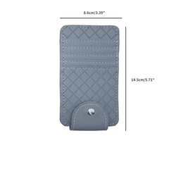 Multifunctional Sun Visor Ticket and Card Holder Organizer