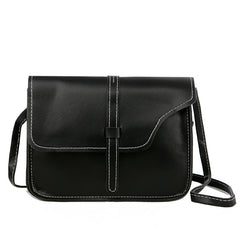 Lady Shoulder Bags Retro Women Messenger Bag Solid Small Square Crossbody Bag