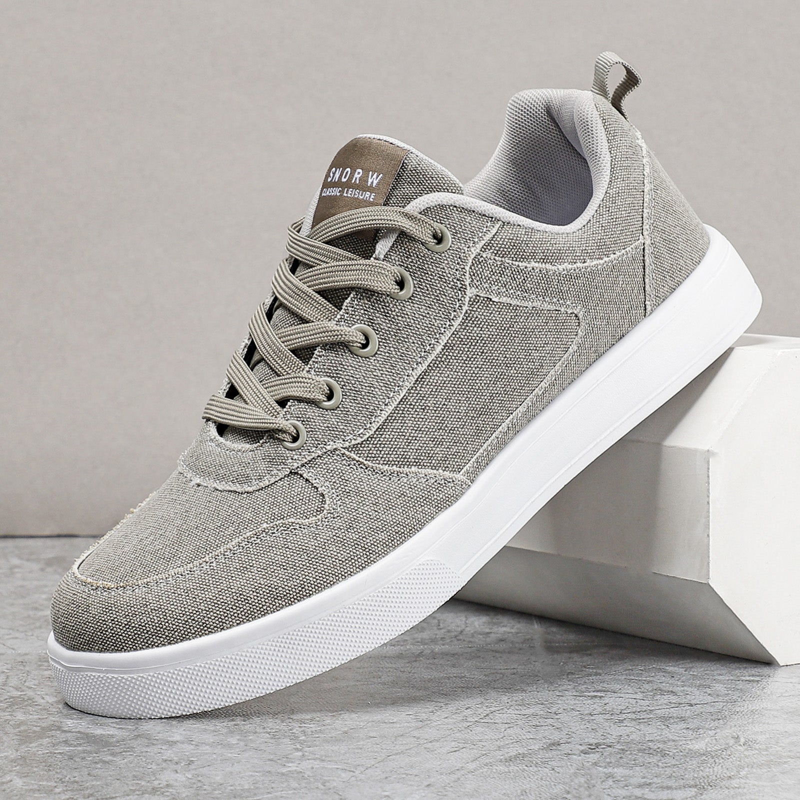 Men's Canvas Skate Shoes Non Slip Casual Shoes