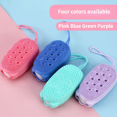 Long Lasting Silicone Body Scrubber, More Hygienic