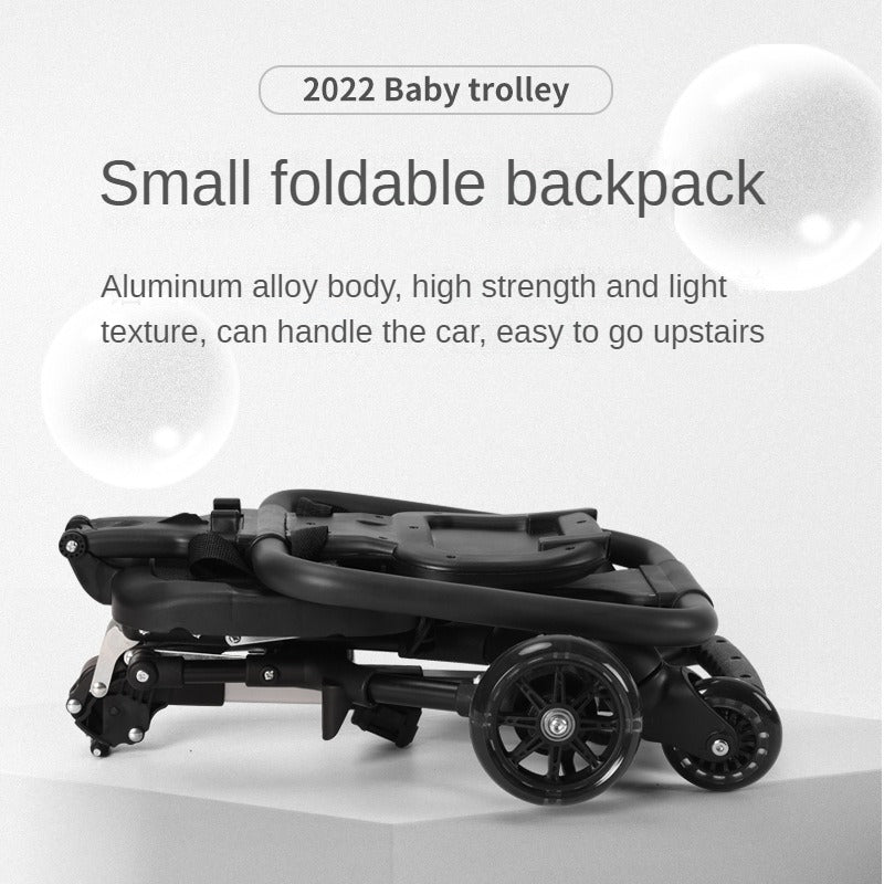 Lightweight Foldable Baby Stroller for 1-5 Years Old