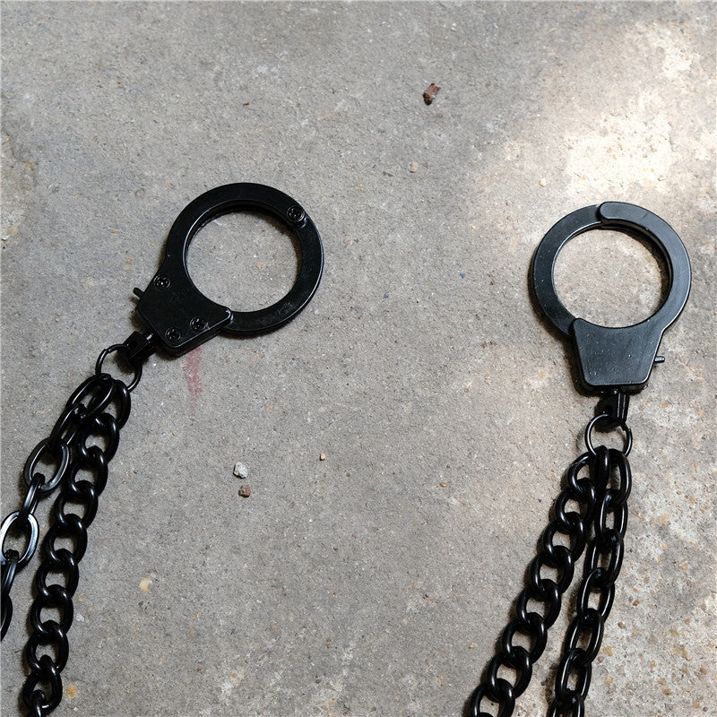 Punk Metal Waist Chain Chunky Double Pants Chain