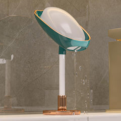 Adjustable Soap Holder Self Adhesive Soap Storage Drain Rack