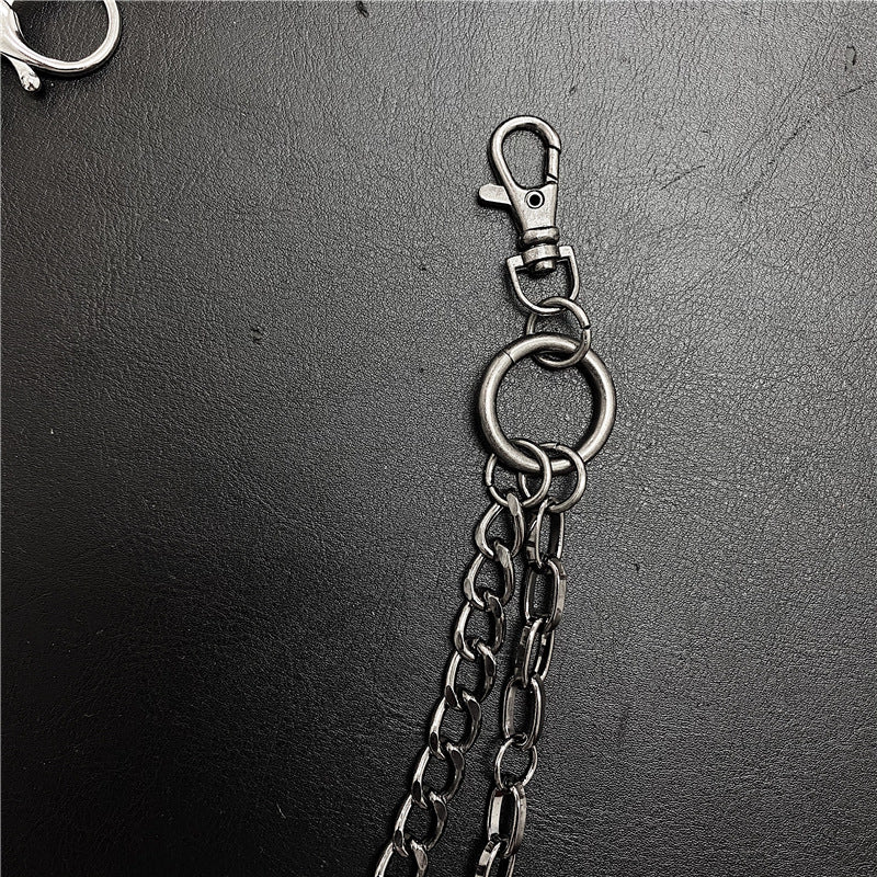 Spiked Retro Circle Waist Chain for Men and Women