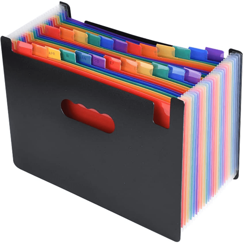 Self A4 Expanding File Folder Standing Plastic Organizer