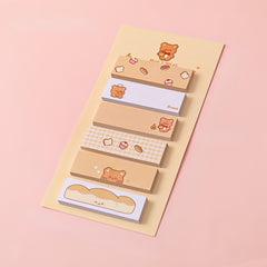 Cartoon Sticky Note Book Index Post Office Message