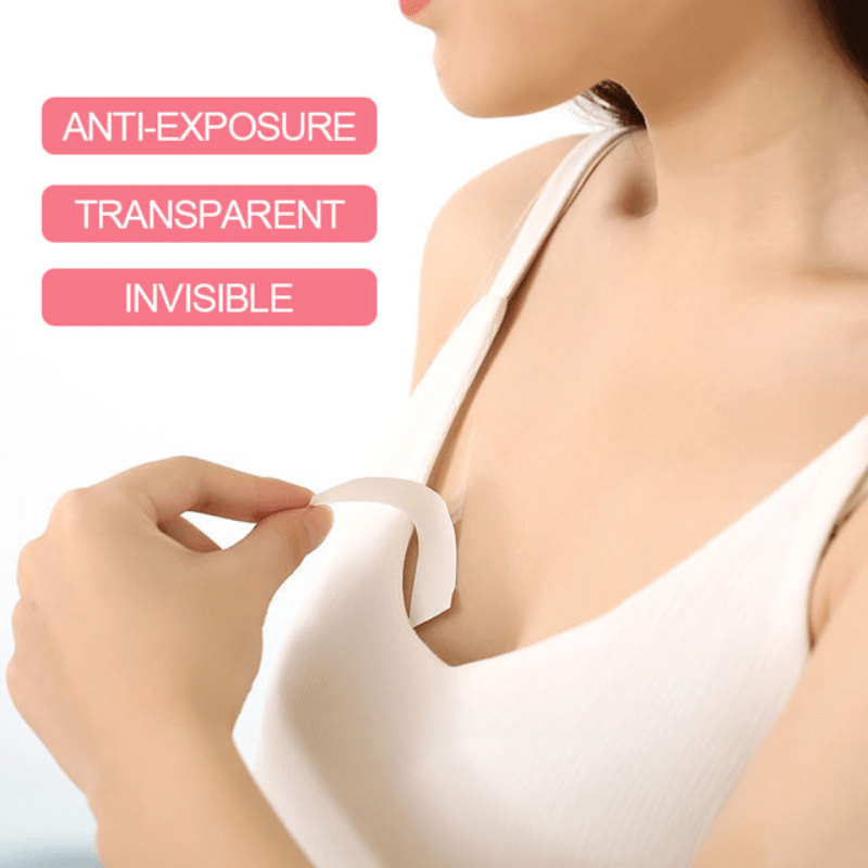 20pcs 72pcs Invisible Double Sided Rayon Tape for Sensitive Skin Clothing