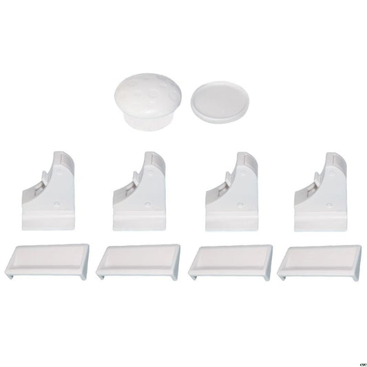5pcs Child Protection Safety Locks Drawer Latch Cabinet Door Limiter