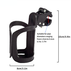 Stylish Stroller Cup Holder Rack - Comfort for Your Child