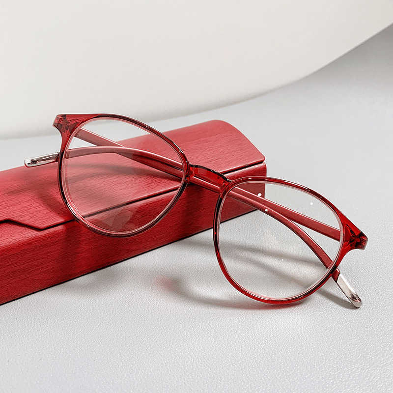 Anti Blue Light Reading Glasses Unisex HD with Case