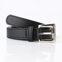 Vintage Square Pin Buckle Belt Classic Girdle For Women