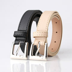 Vintage Square Pin Buckle Belt Classic Girdle For Women