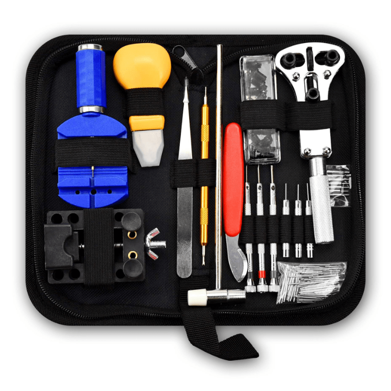 147pcs Watch Repair Tool Set - Complete Watch Repair Kit Set